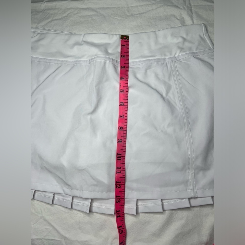 Fabletics White Lorraine Tennis Skirt Skort XL - Picture 12 of 12